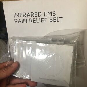 9 Replacement Pads for Infrared EMS Pain Relief Belt from Sharper Image